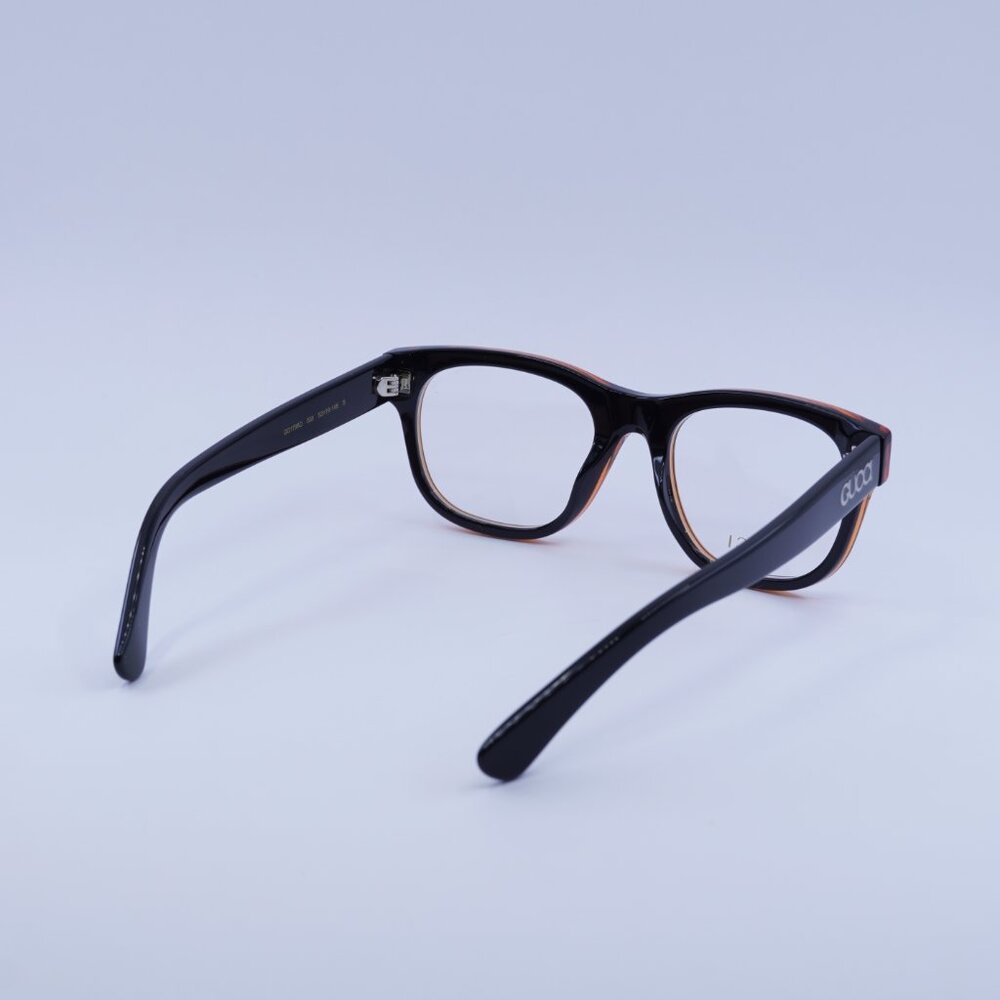 Gucci GG1796O 003 Eyeglasses Burgundy Crystal on Black 52mm Square Frame - Picture 8 of 9